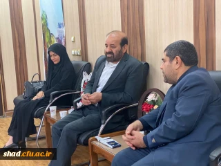 .

دیدار روسای مراکز دانشگاه فرهنگیان شیخ مرتضی انصاری و خدیجه کبری(س) دزفول با معاون مدیر کل ورییس اداره آموزش  وپرورش شهرستان دزفول