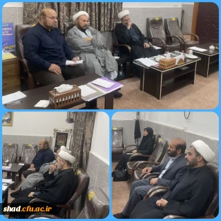 .

دیدار رؤسای مراکز آموزش عالی خدیجه کبری (س) و شیخ مرتضی انصاری با نماینده ولی فقیه و امام جمعه شهرستان دزفول