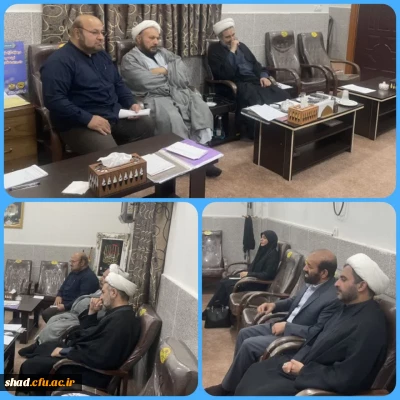 .

دیدار رؤسای مراکز آموزش عالی خدیجه کبری (س) و شیخ مرتضی انصاری با نماینده ولی فقیه و امام جمعه شهرستان دزفول